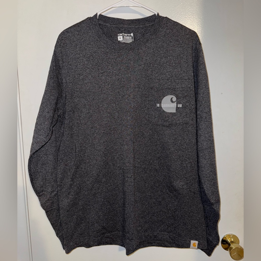 Carhartt Gray Long Sleeve Tee